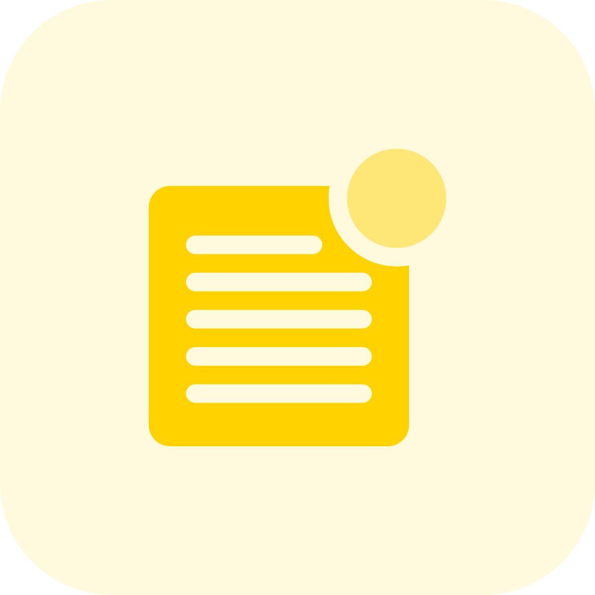 file notification icon