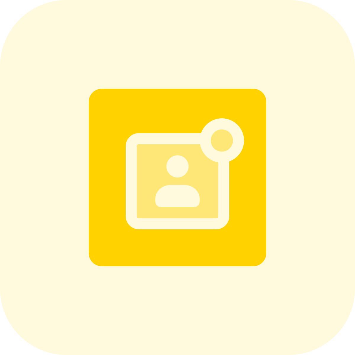 kontaktbenachrichtigung icon