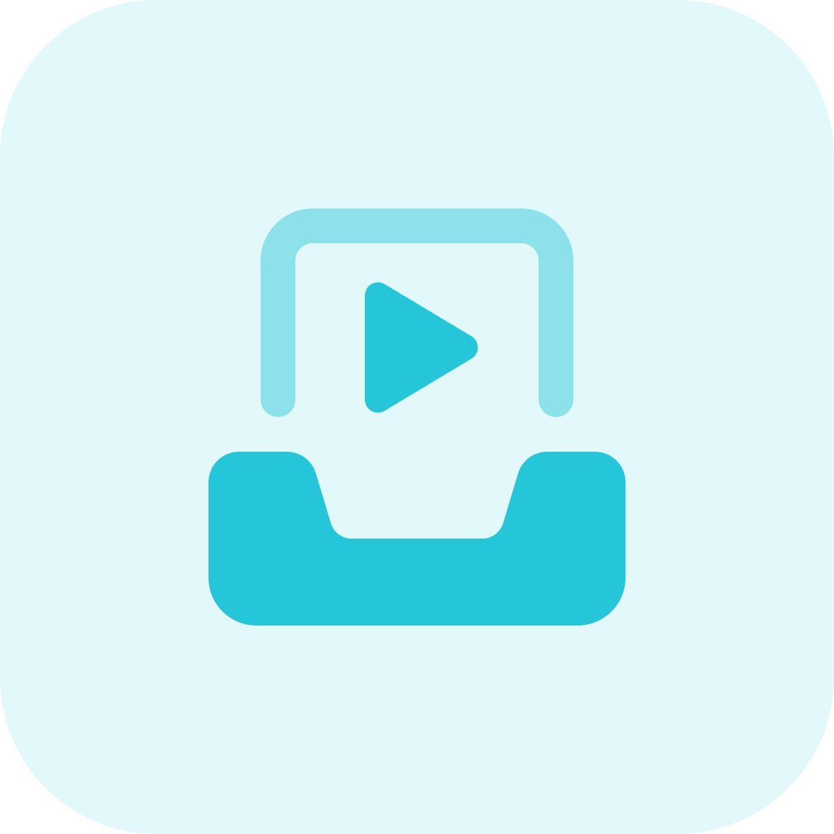 video in inbox icon