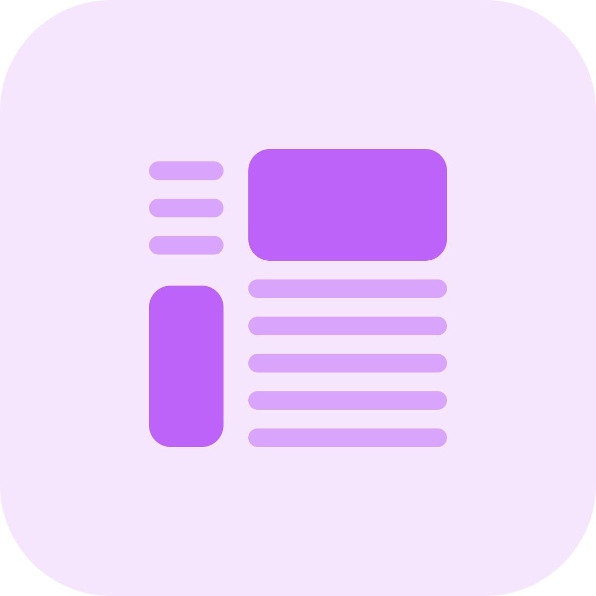 format de l'article icon