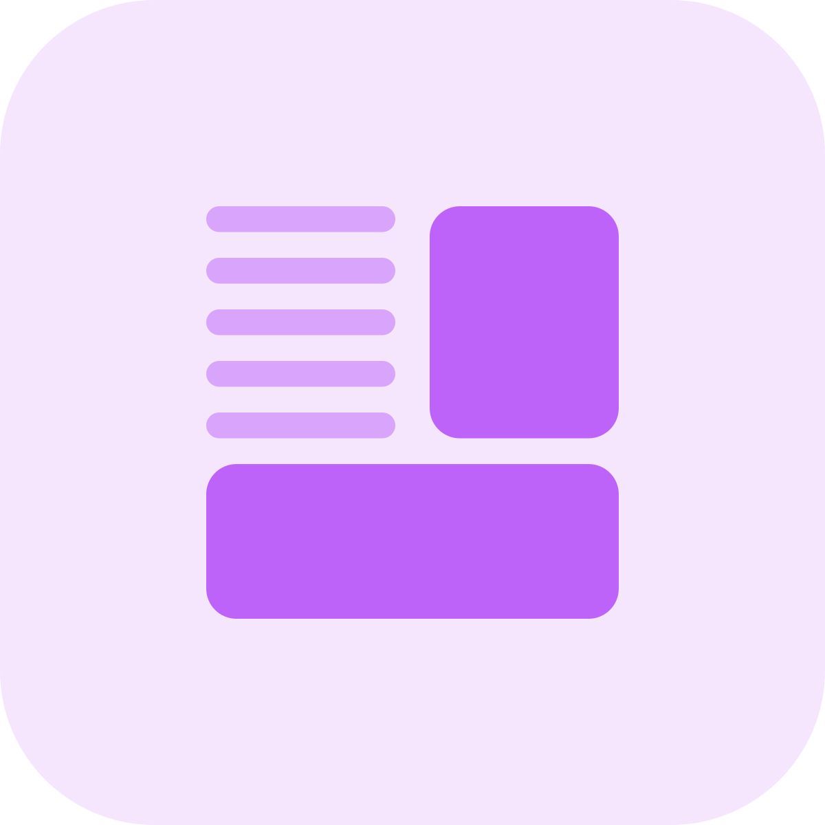disposition du texte icon