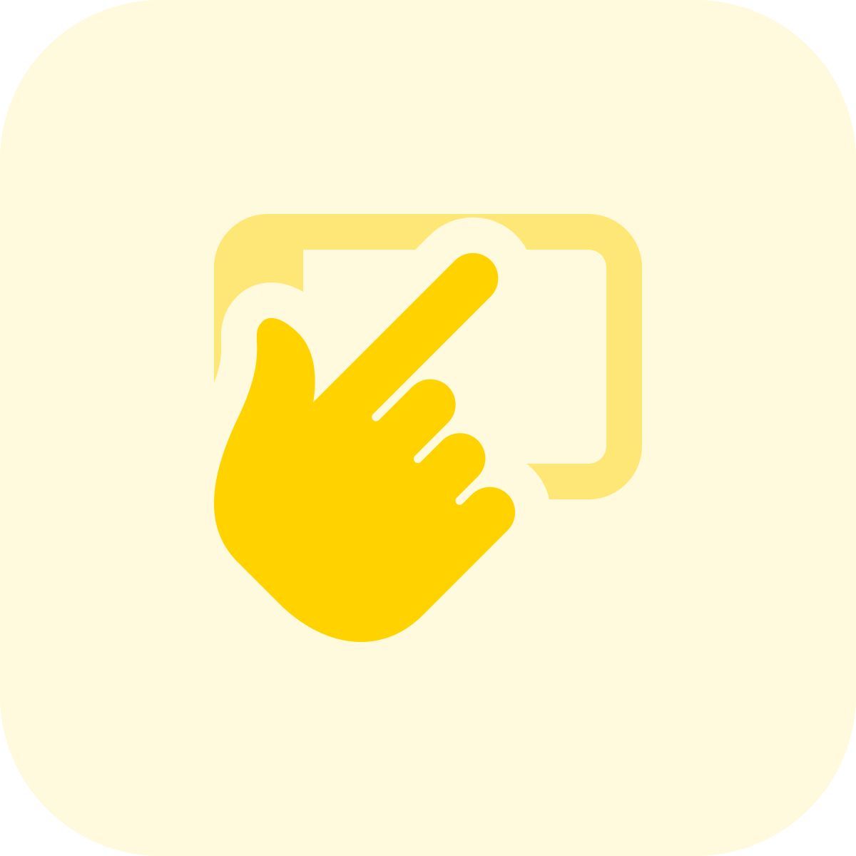 multitouch screen icon