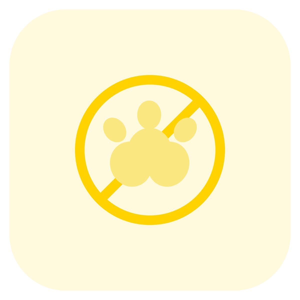 no animals icon