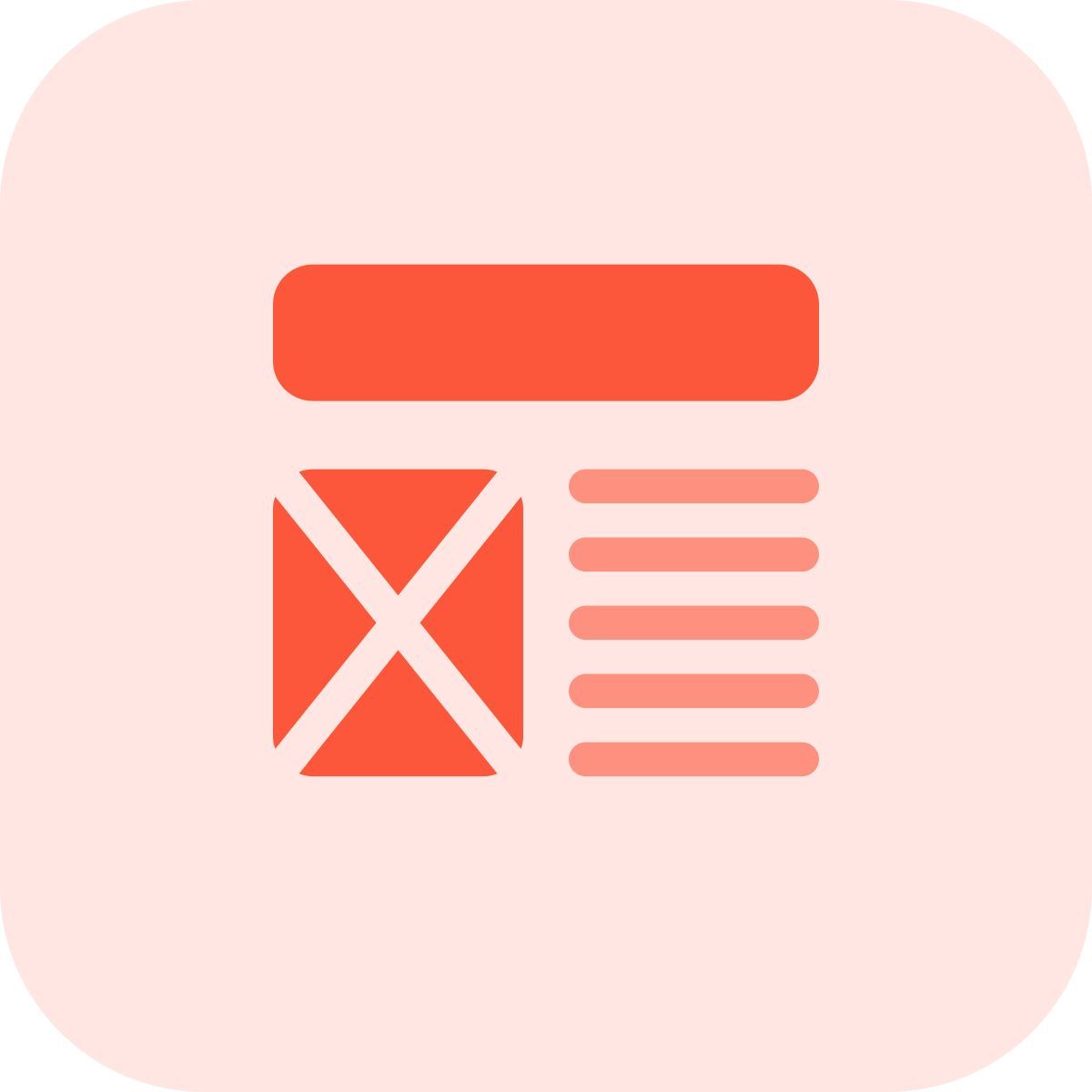 layout del titolo dell'articolo icon
