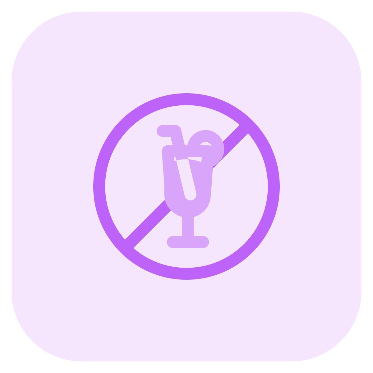 no drinks icon