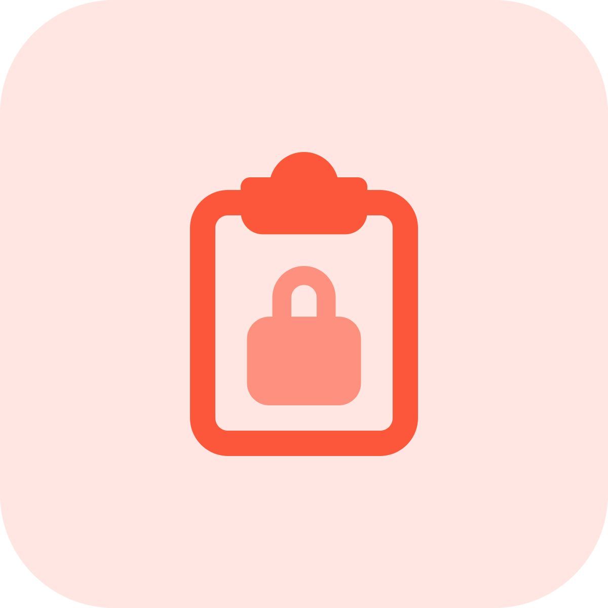 clipboard protection icon