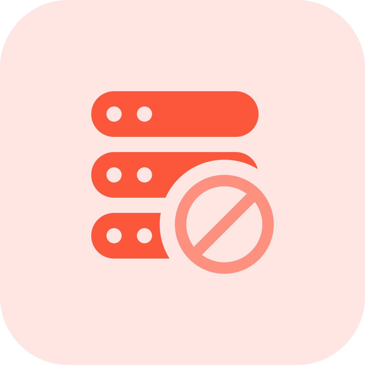 restricted server access icon