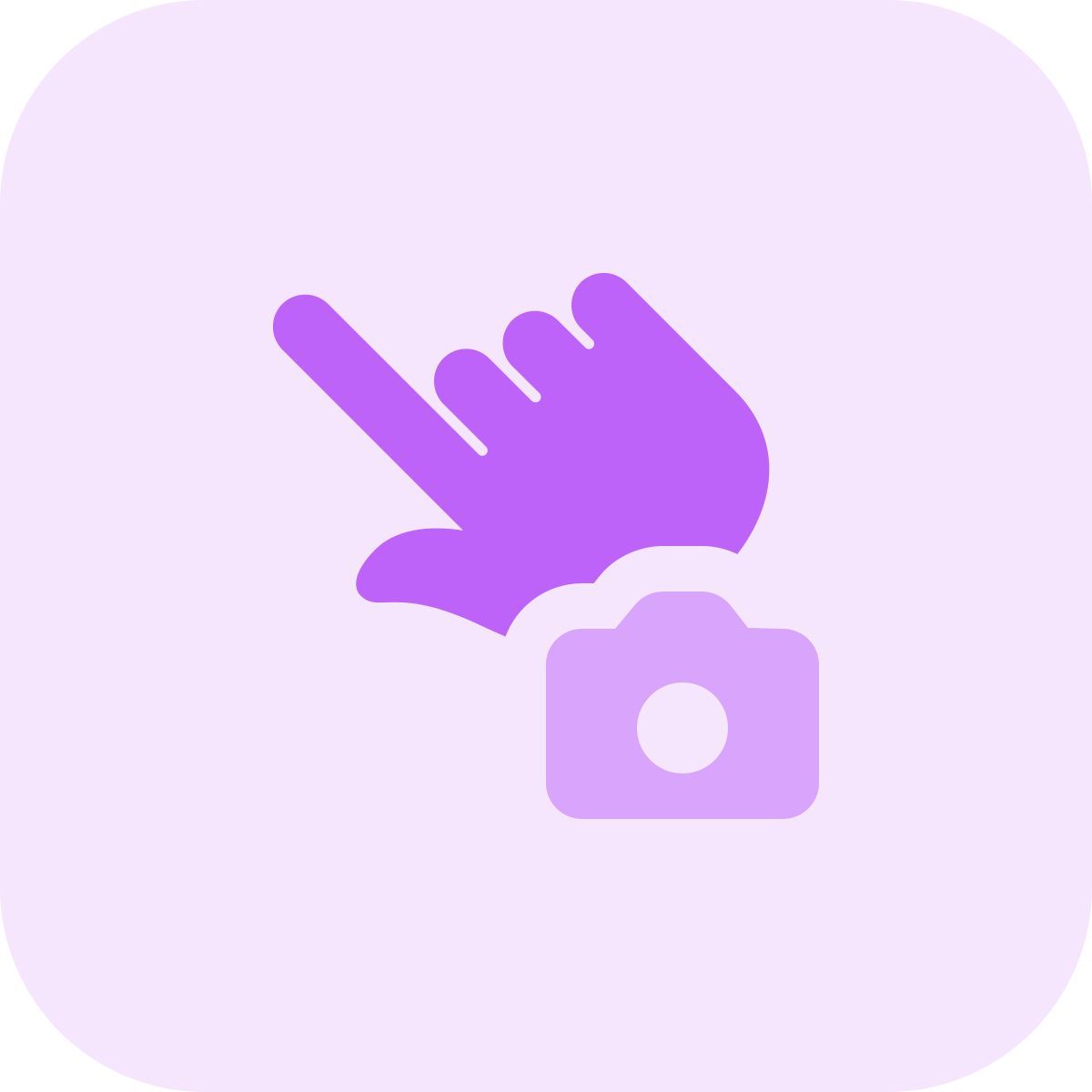 轻触拍照 icon