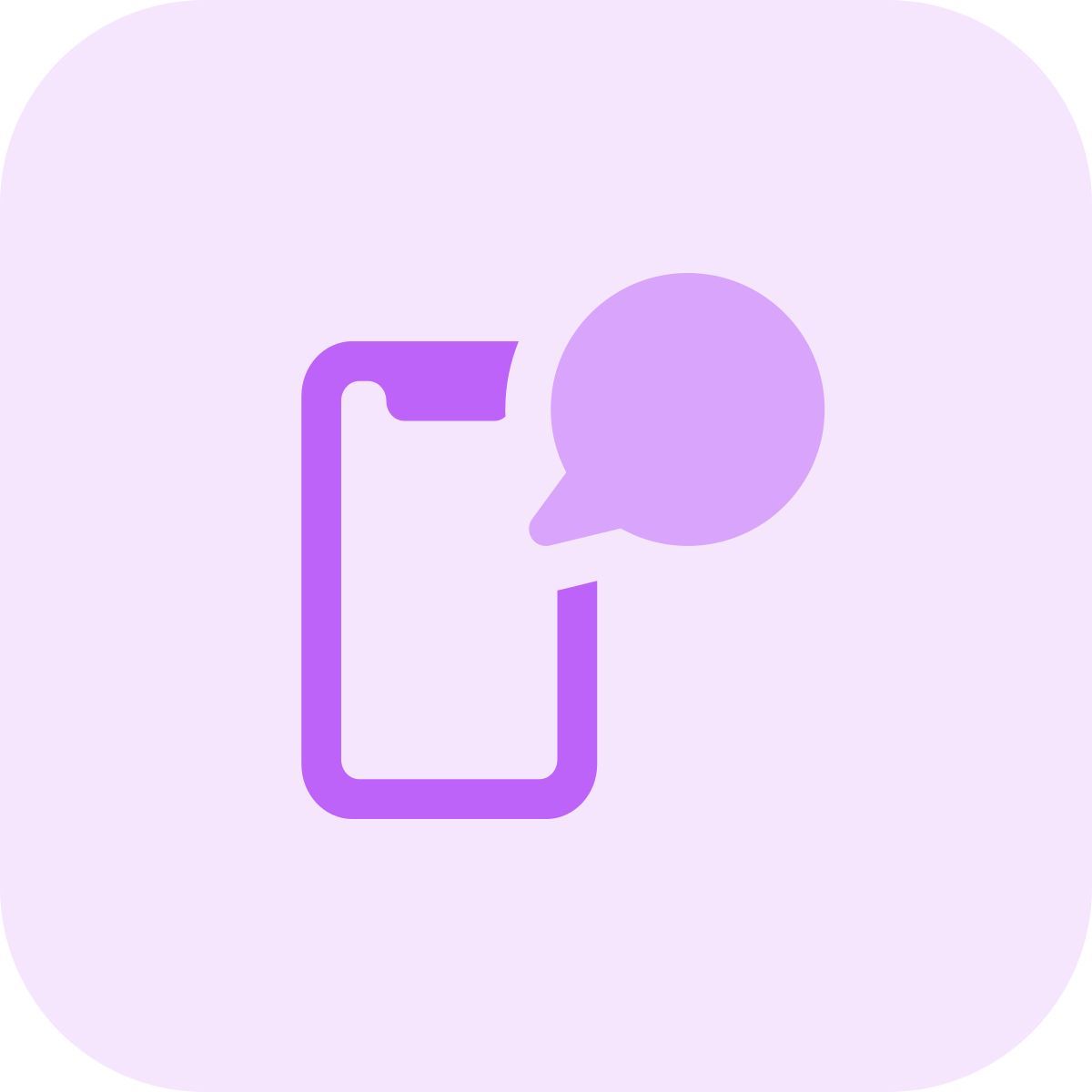 phone chat icon