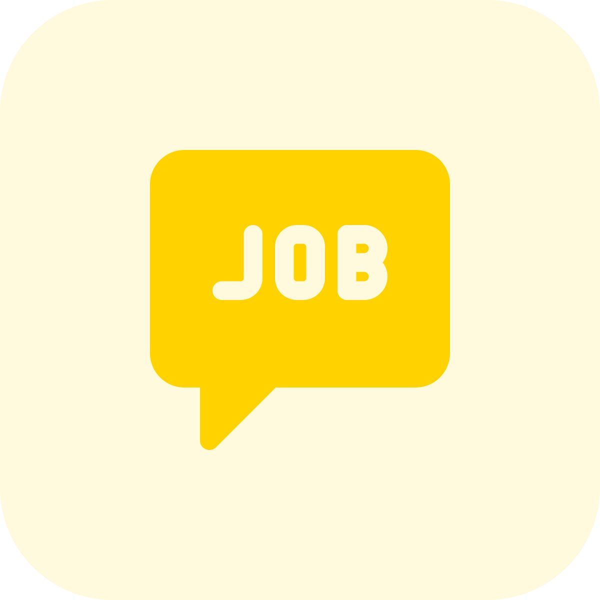 discussion sur l'emploi icon
