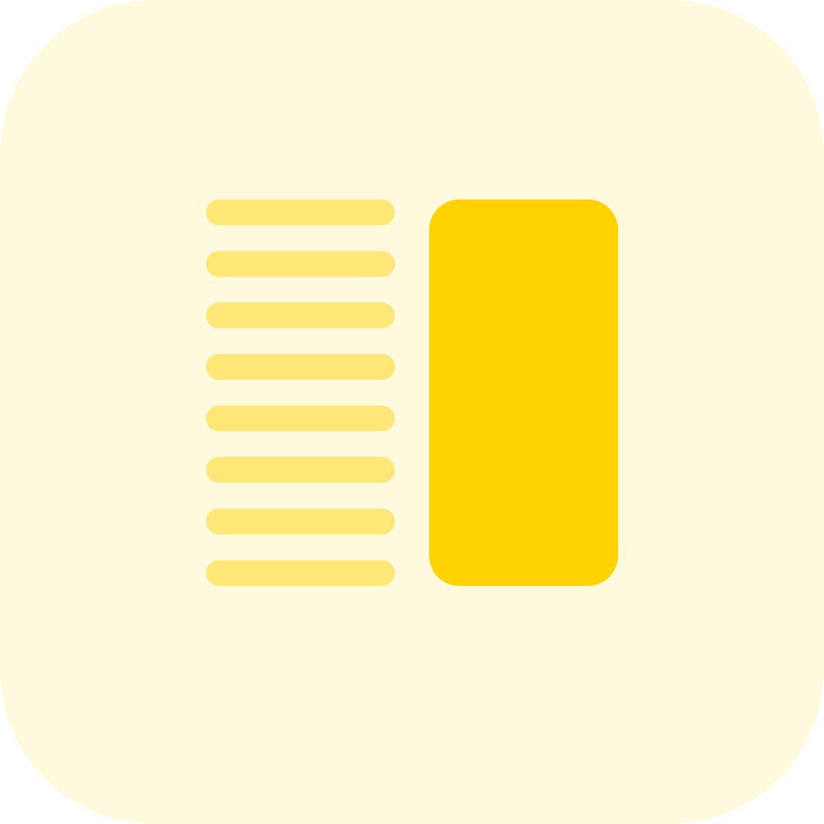 Text und Inhalt icon