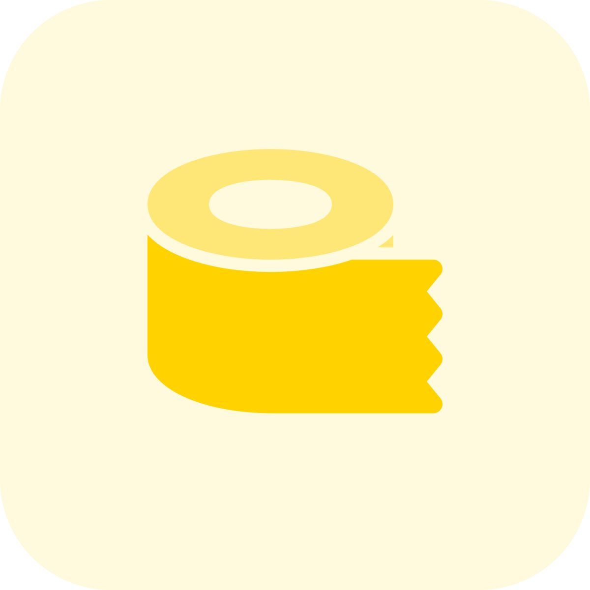 rolo de papel externo para uso de escritório apenas trabalho trítono tal revivo icon