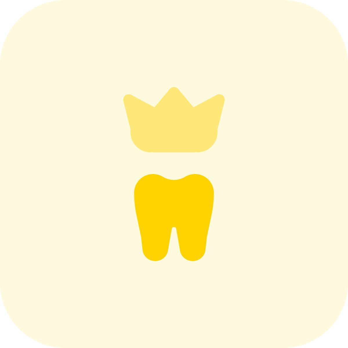 dental crown icon