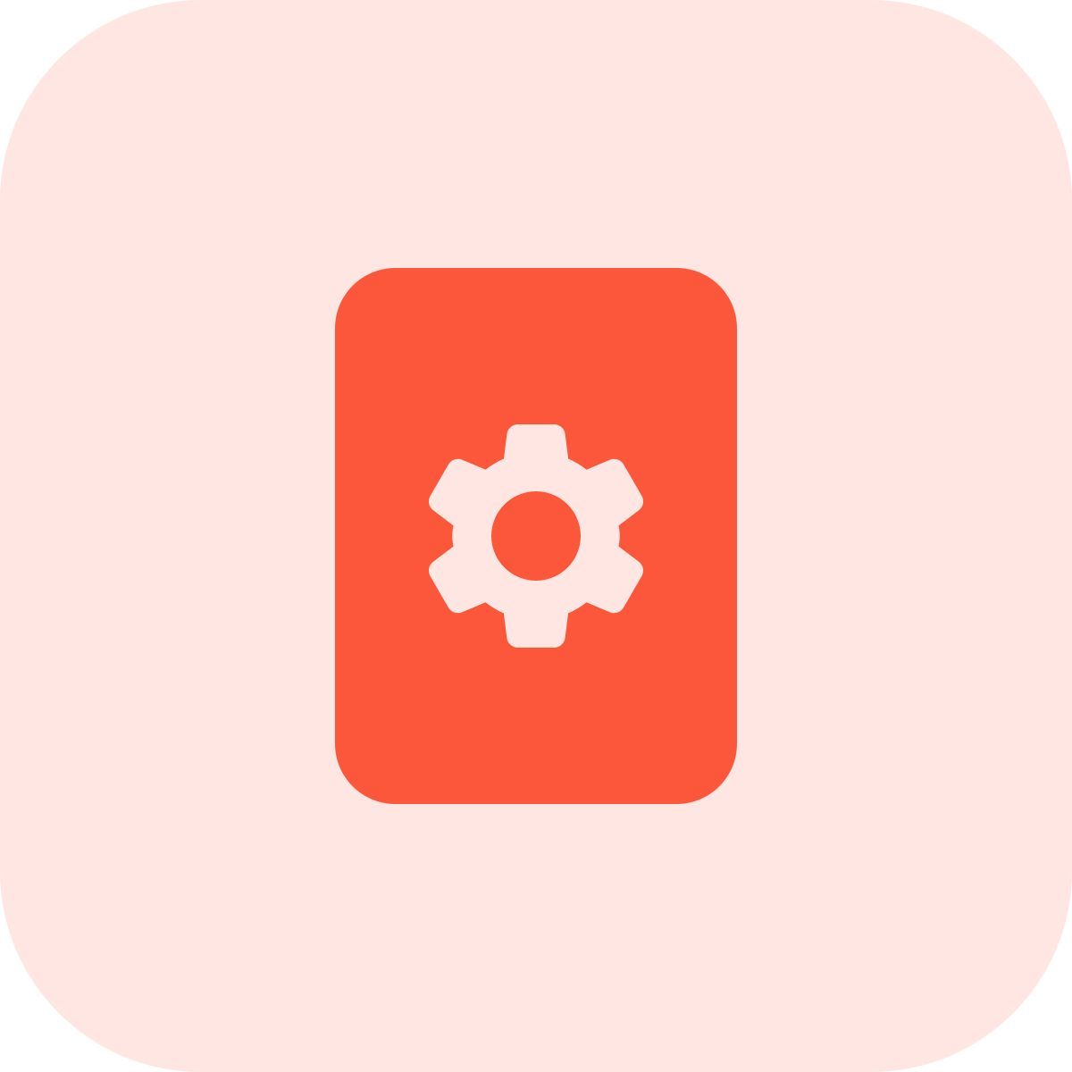 tablet settings icon