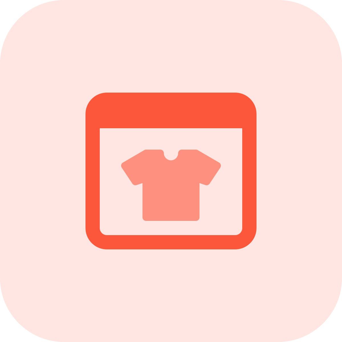 boutique de vêtements en ligne icon
