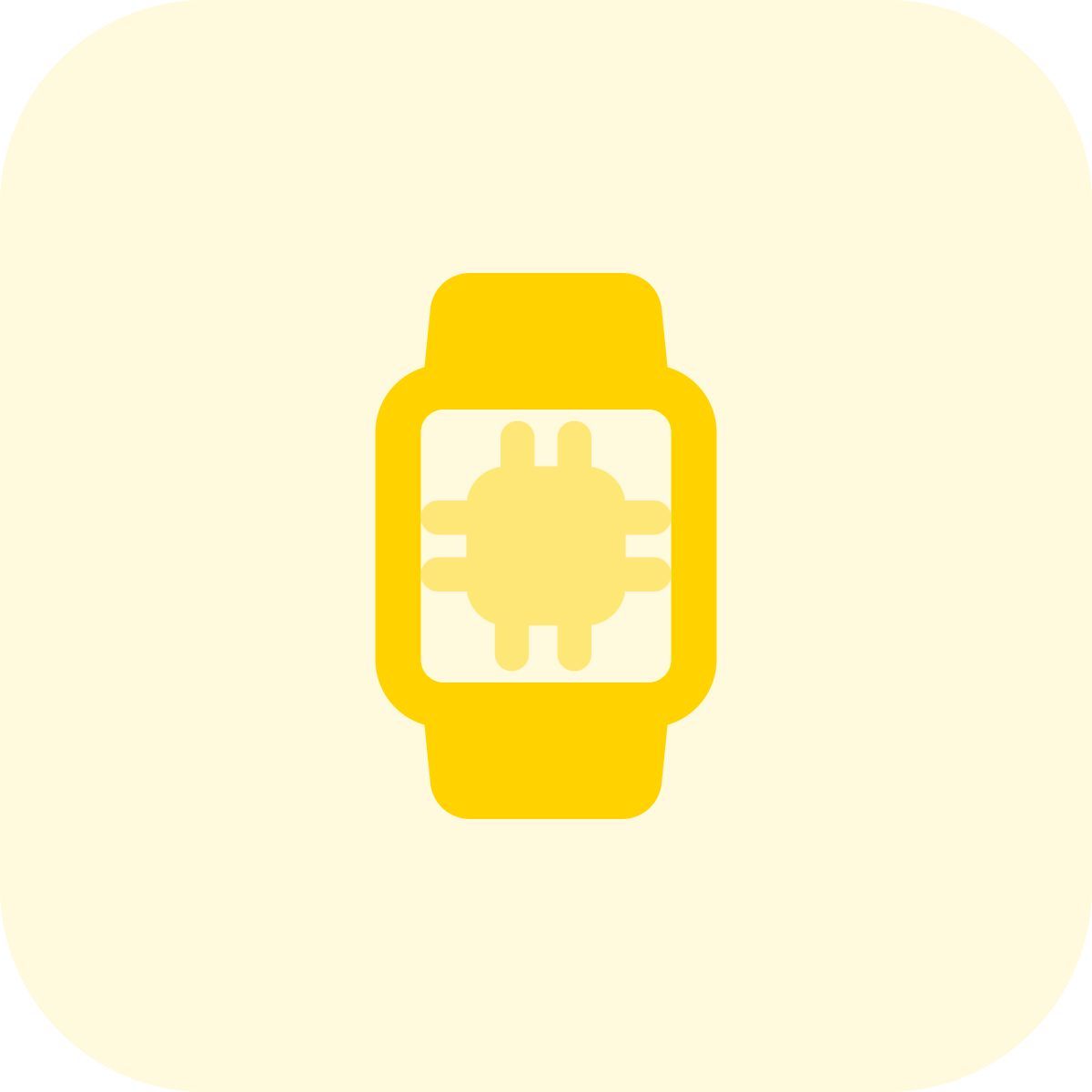 smartwatch processor icon