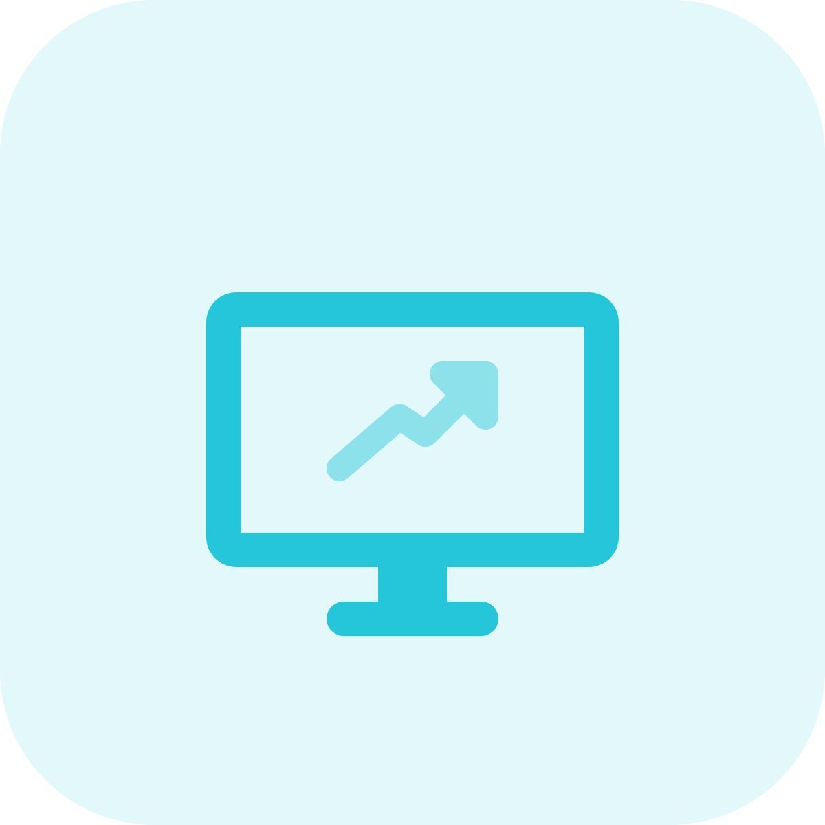 gráfico de computador icon