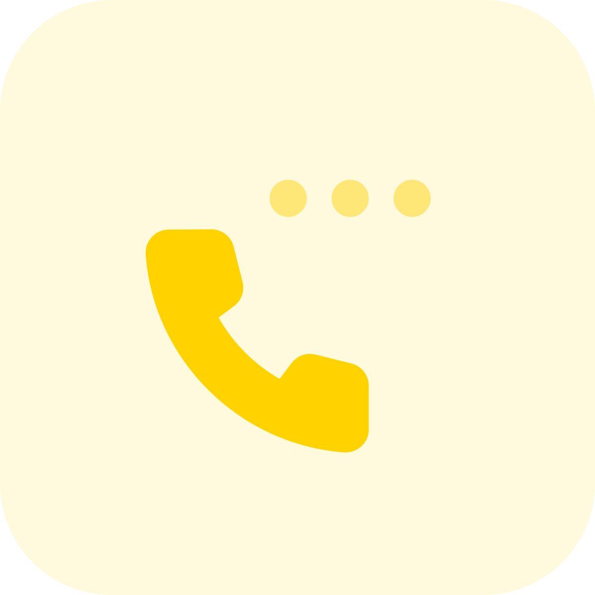 telephone dots icon