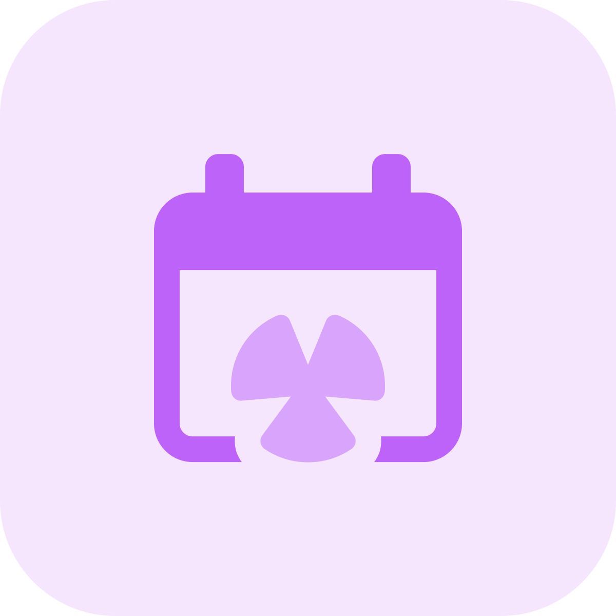 nuclear calendar icon