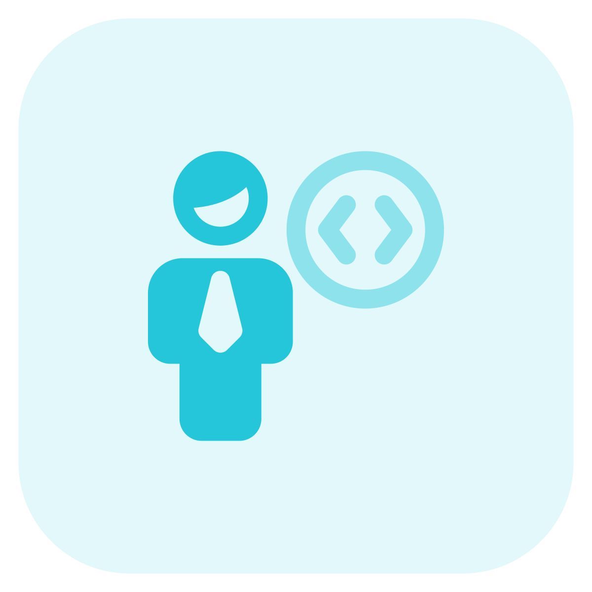 programming and coding business joining the workforce icon