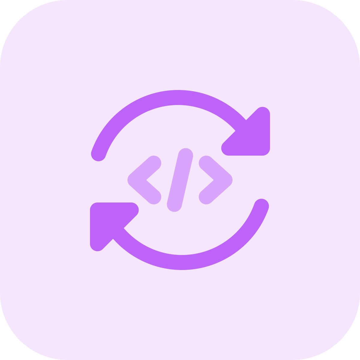 code sync icon