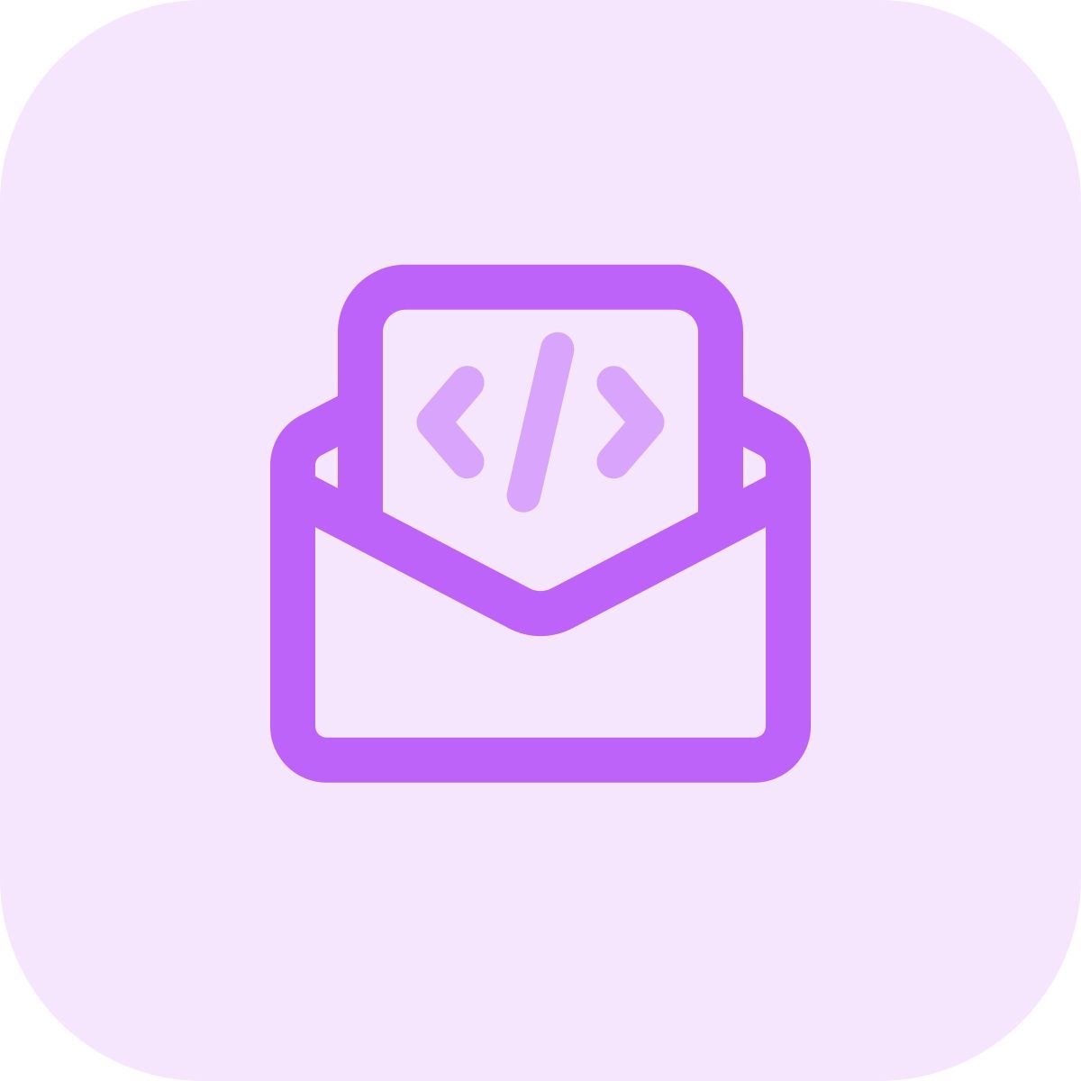coding email icon