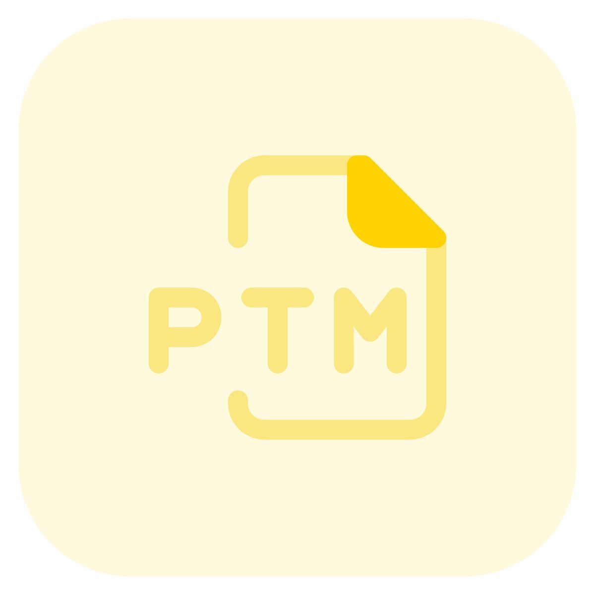 ptm file icon