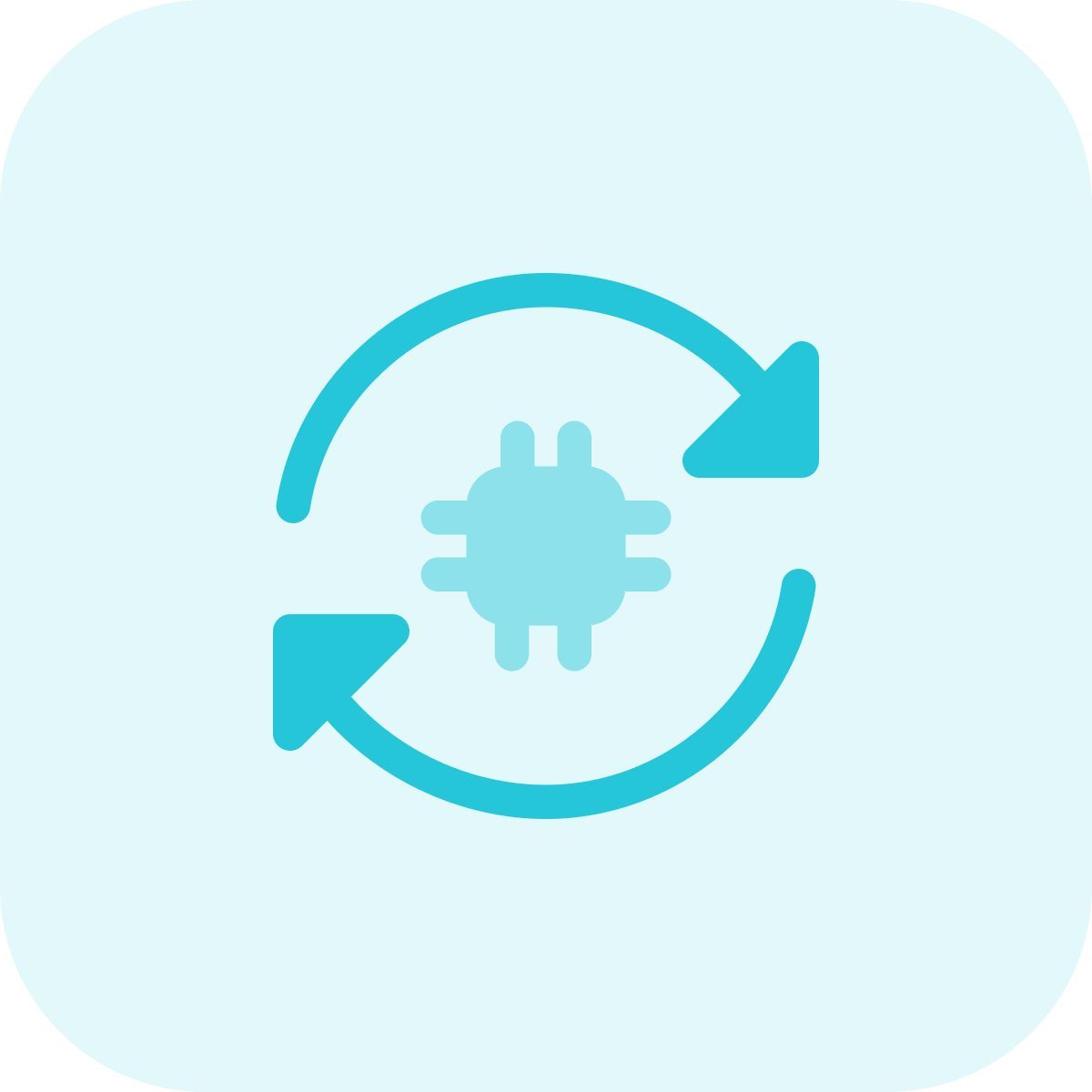 refresh processor icon