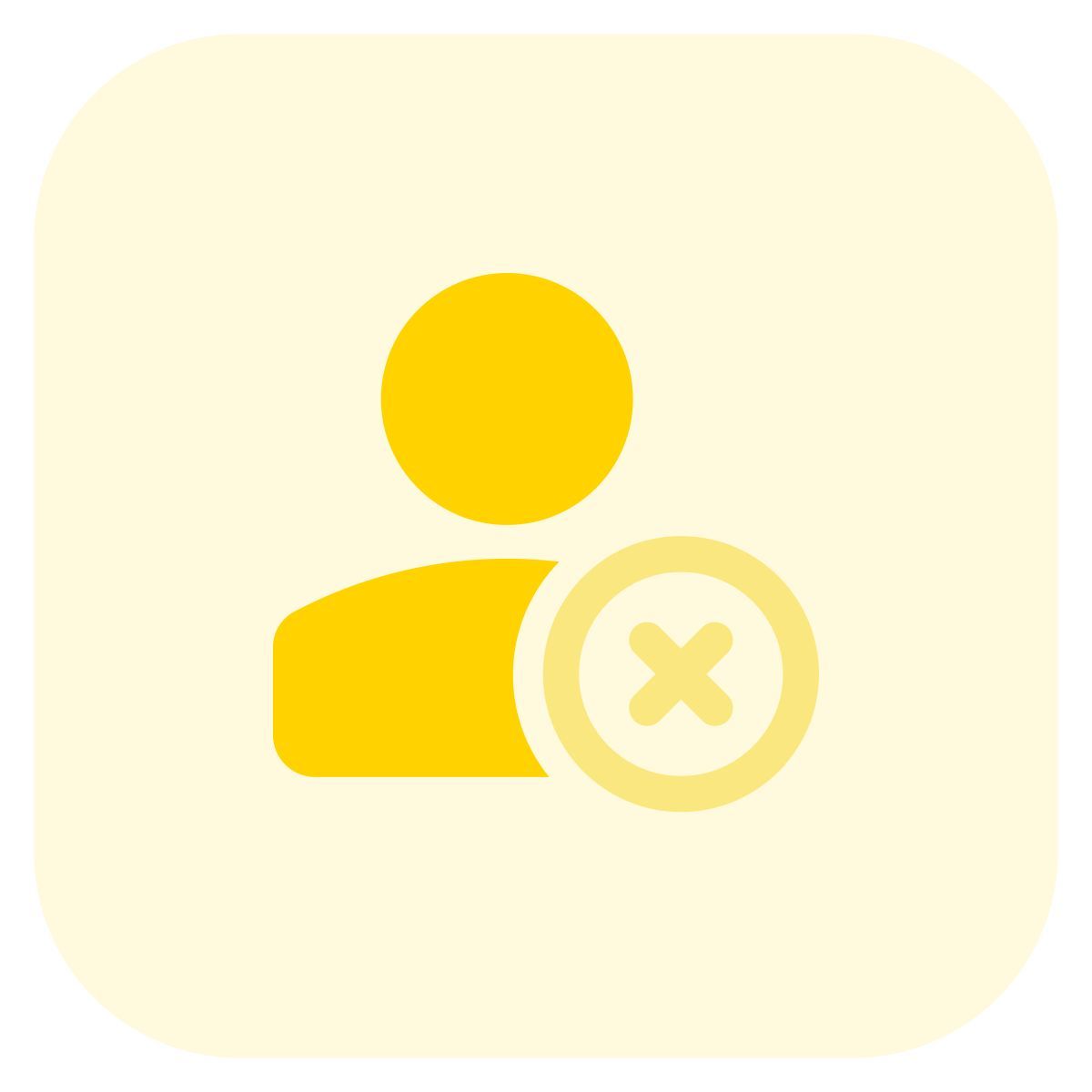 사용자 친구 삭제 icon