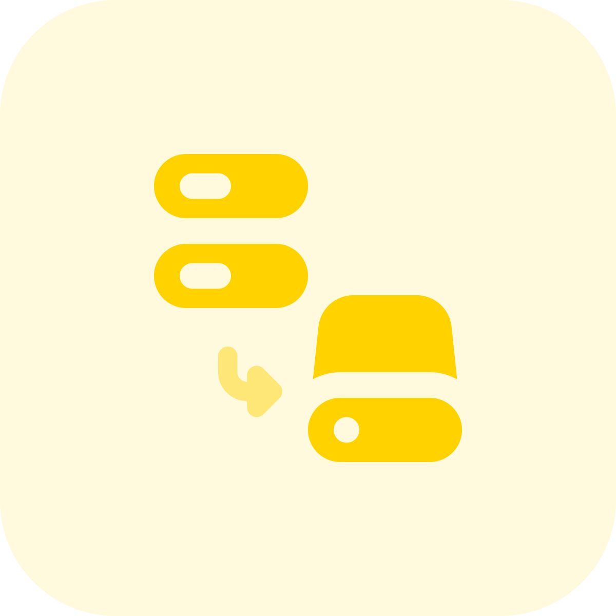 remove server storage icon