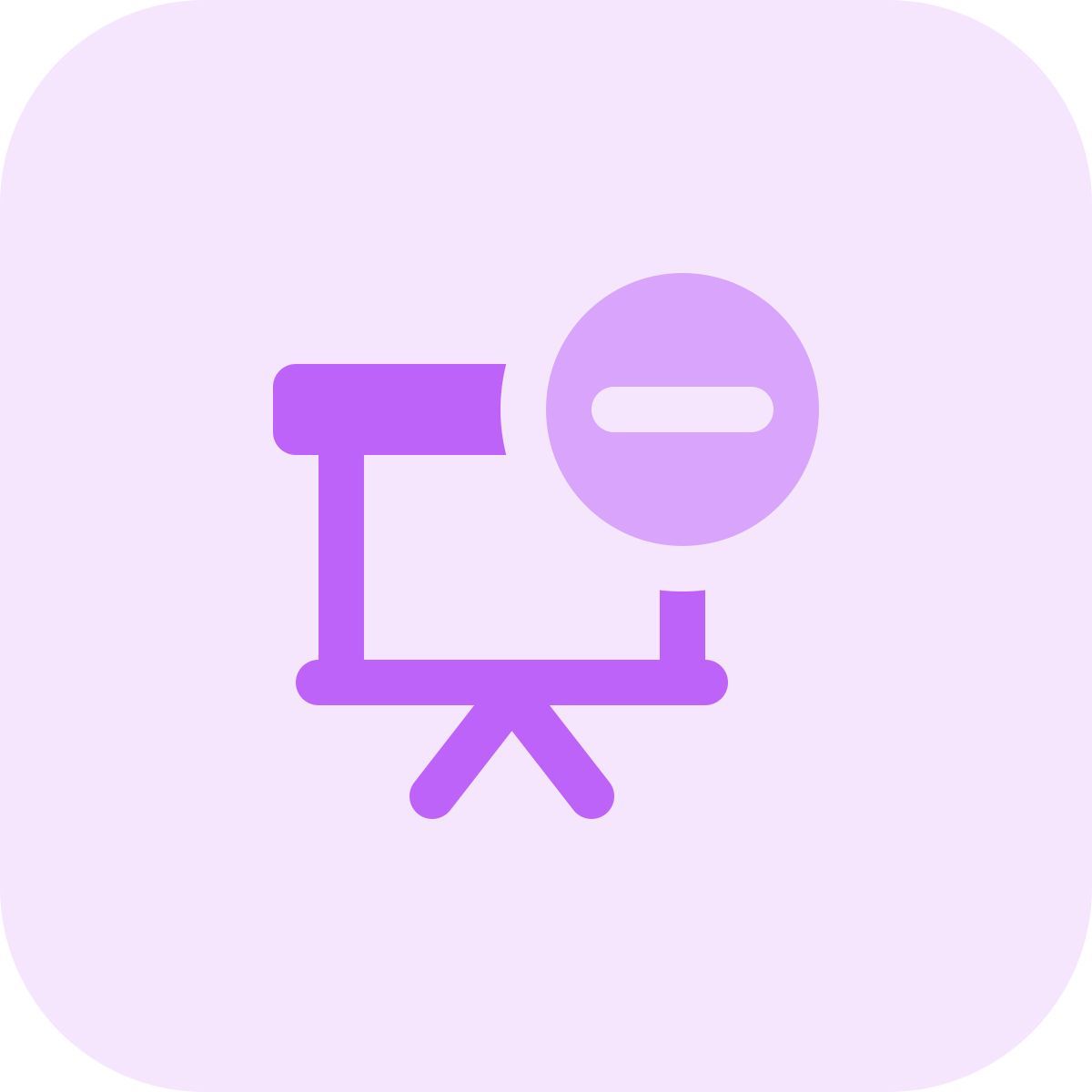 remove presentation icon