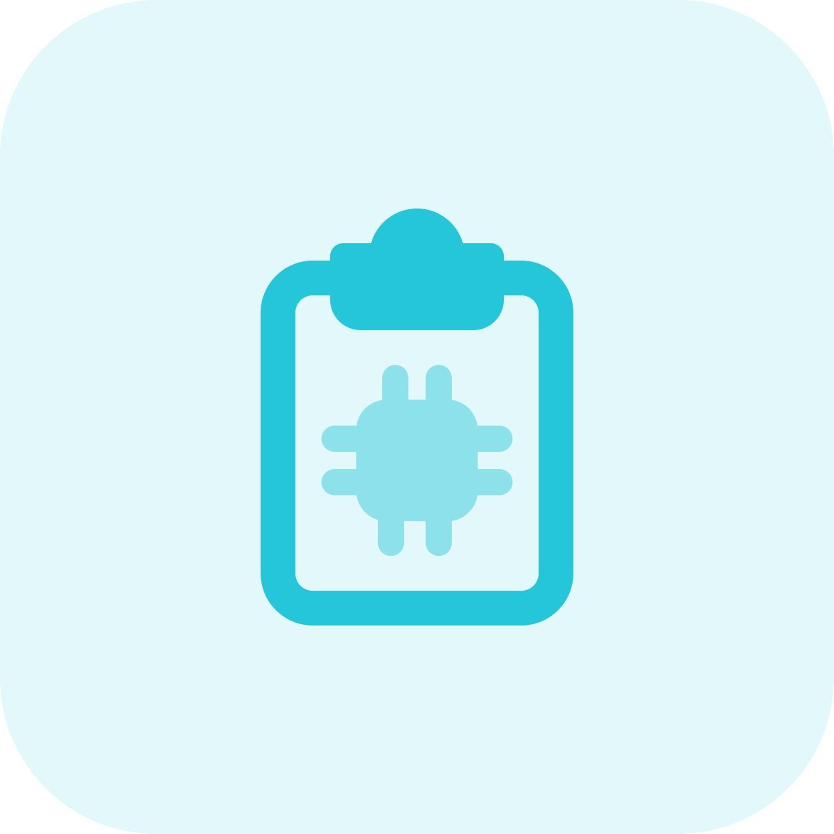 processor clipboard icon