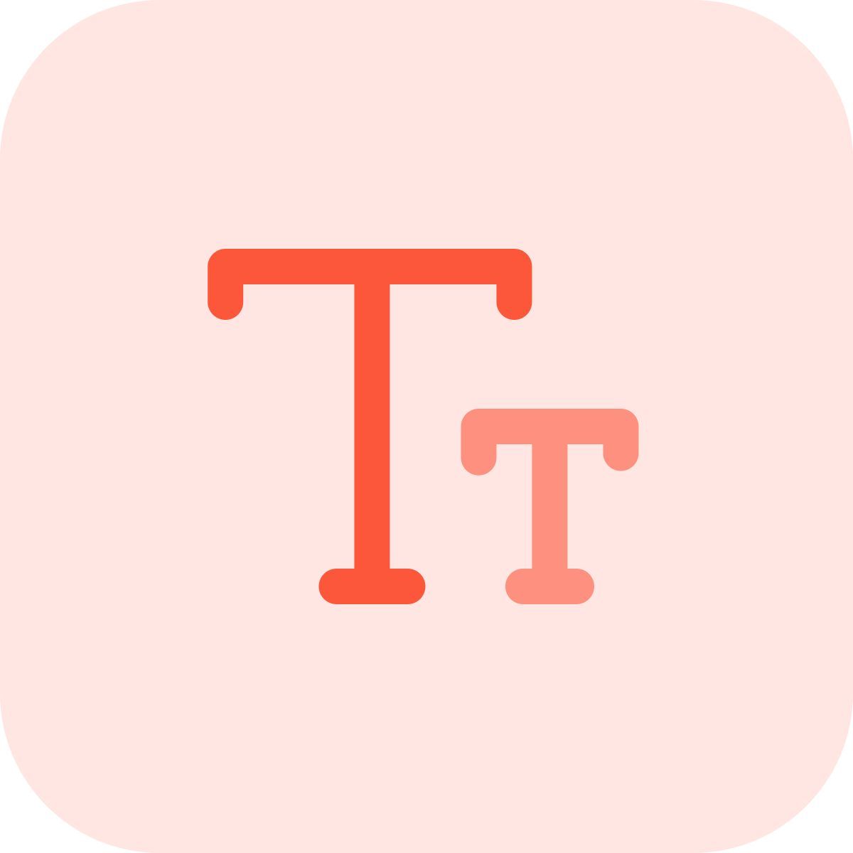 外部调整文本文档中的字体大小应用程序文本 tritone tal revivo icon