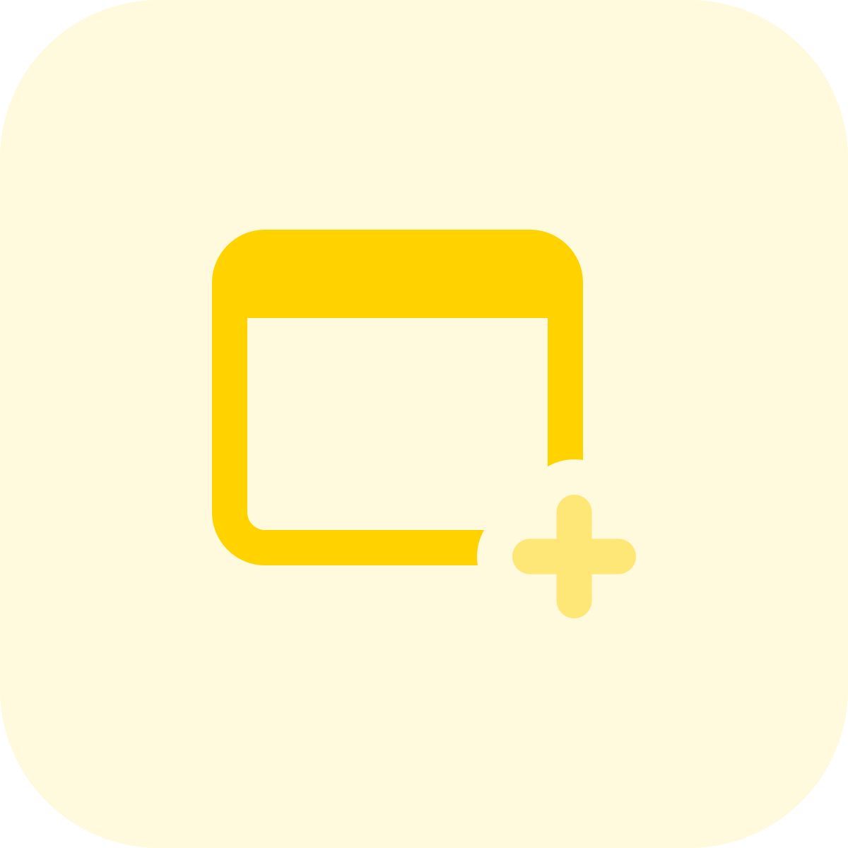 resize web browser tab isolated on white background icon