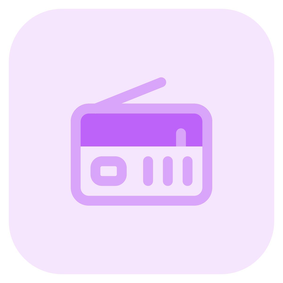 复古收音机 icon