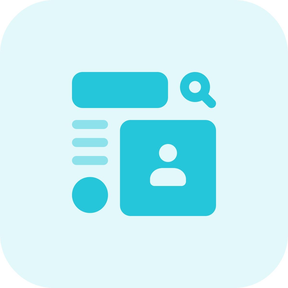 interface des médias sociaux icon