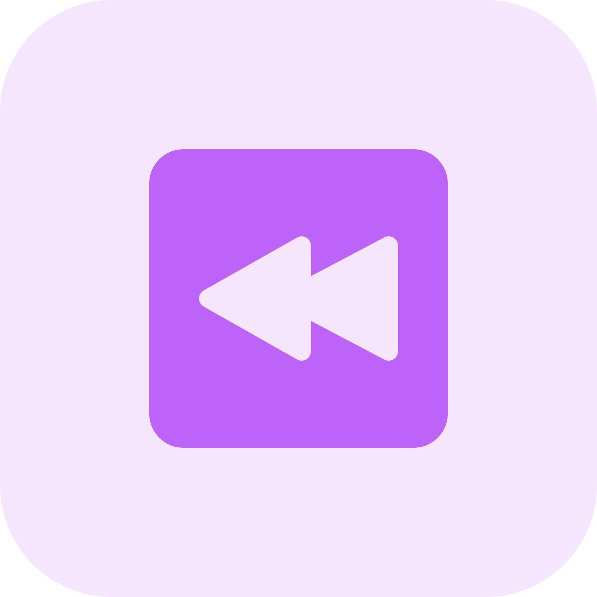rewind button icon