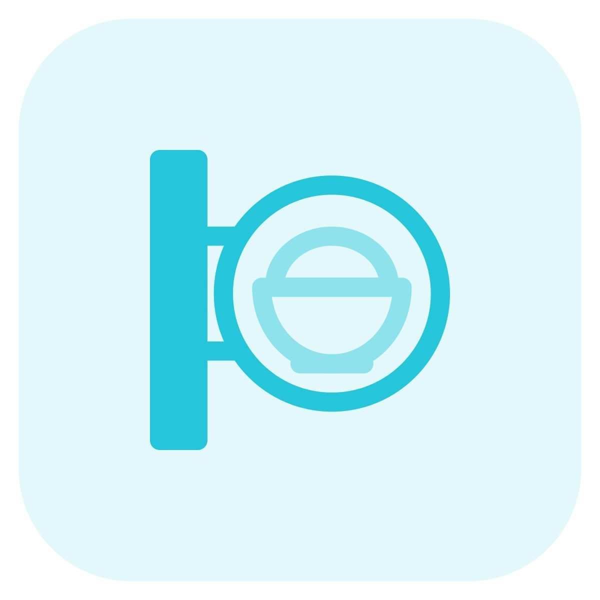 asian restaurant sign icon