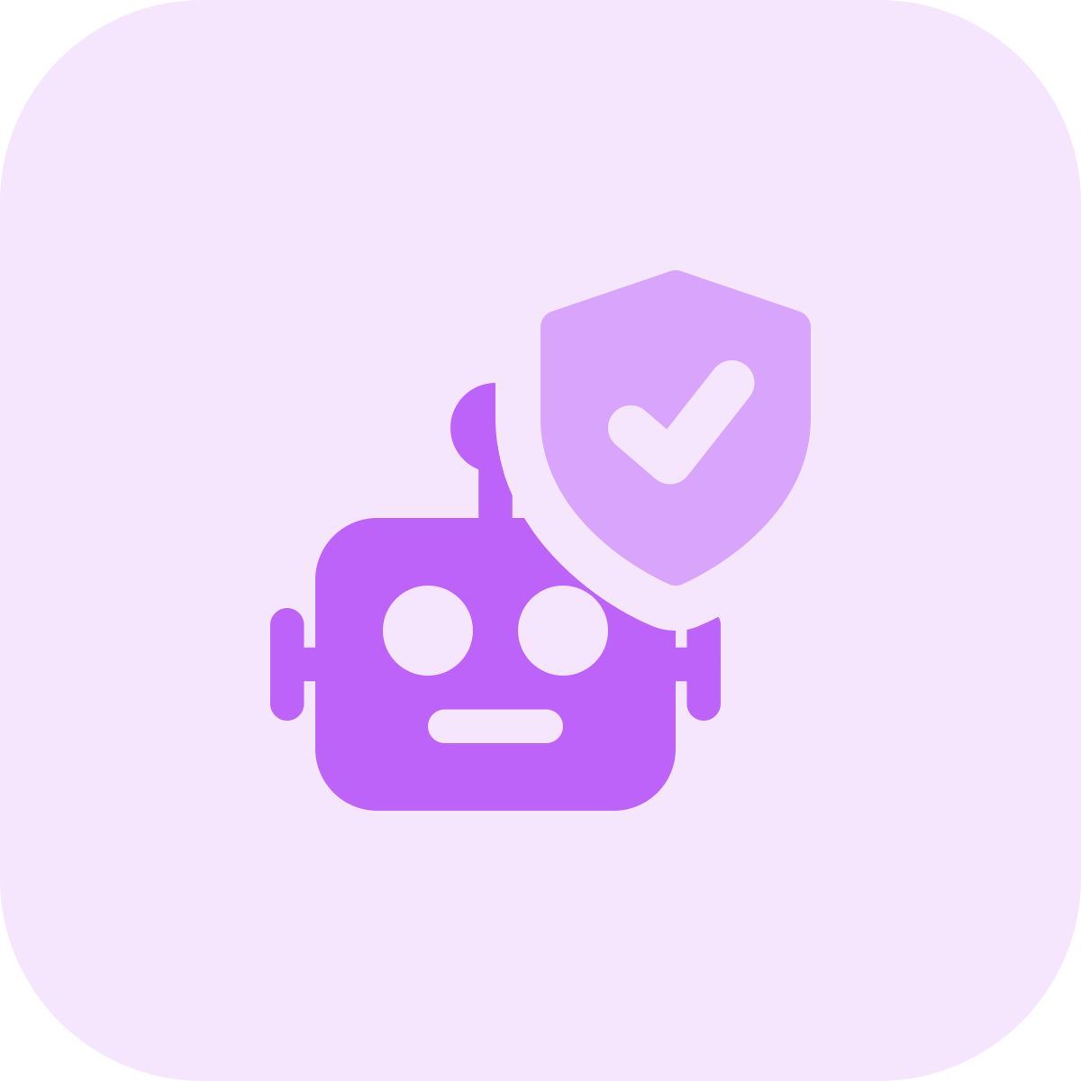 sicurezza dei robot icon