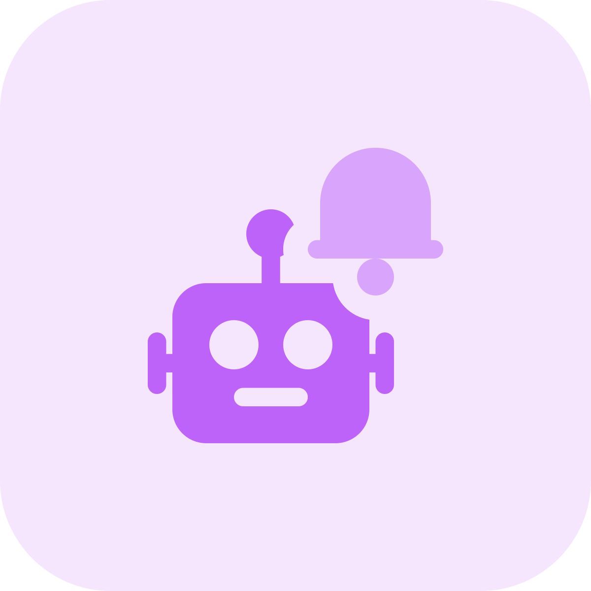 robot di notifica icon