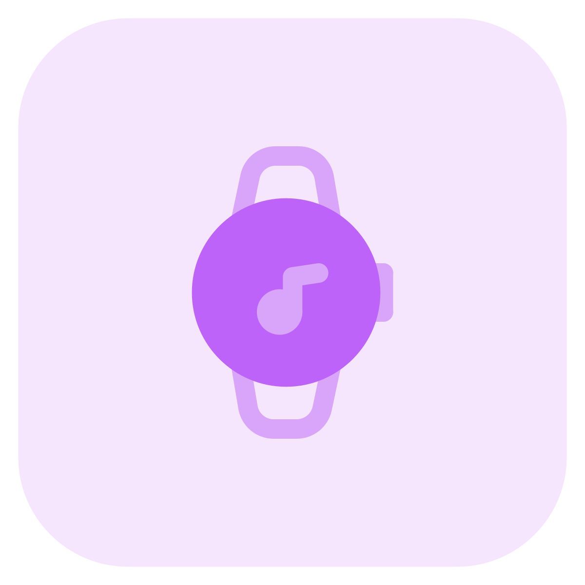 smartwatch music icon