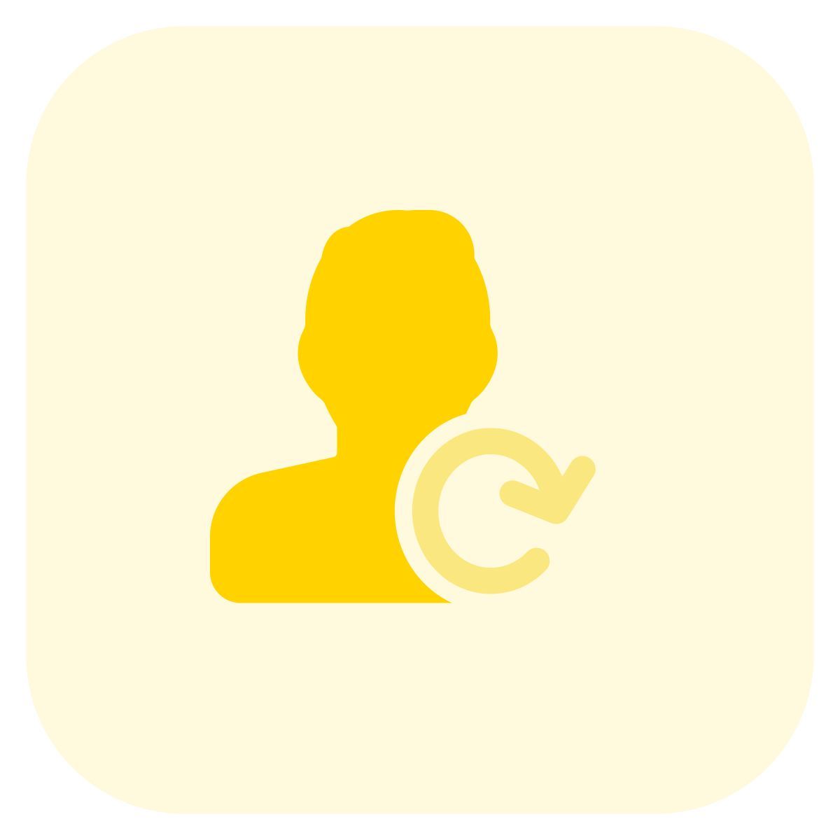 Atualizar perfil do usuário icon