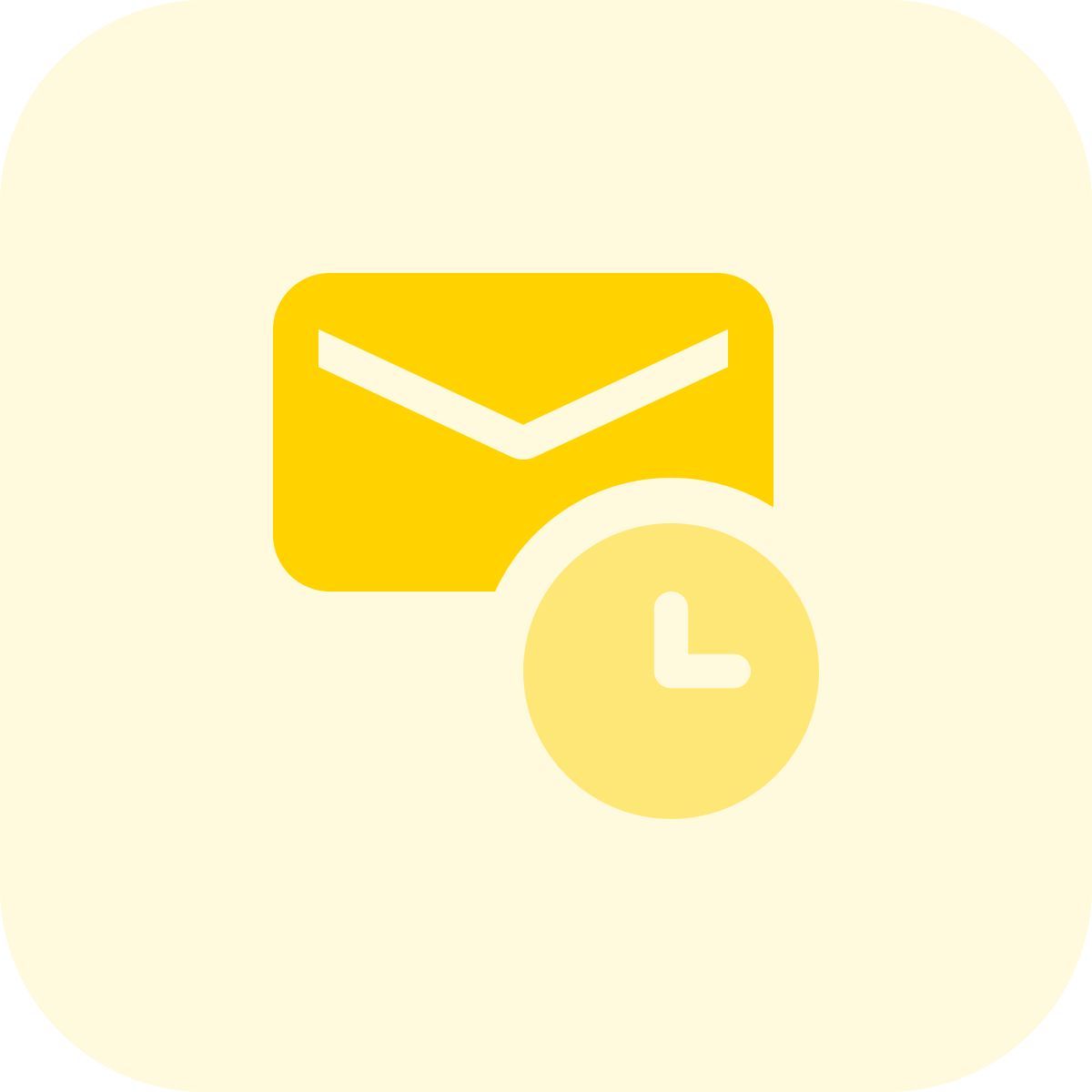 이메일 배달 일정 예약 icon