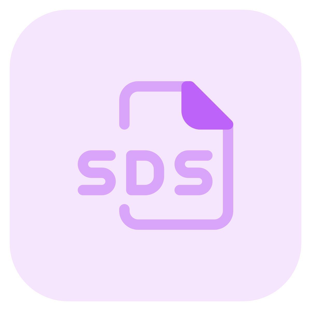 sds file icon