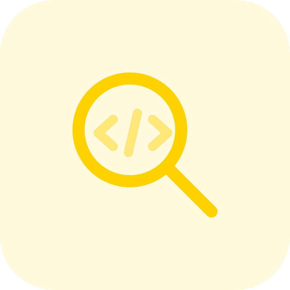 search code icon