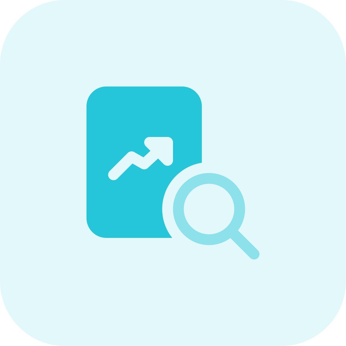 graphique de recherche icon