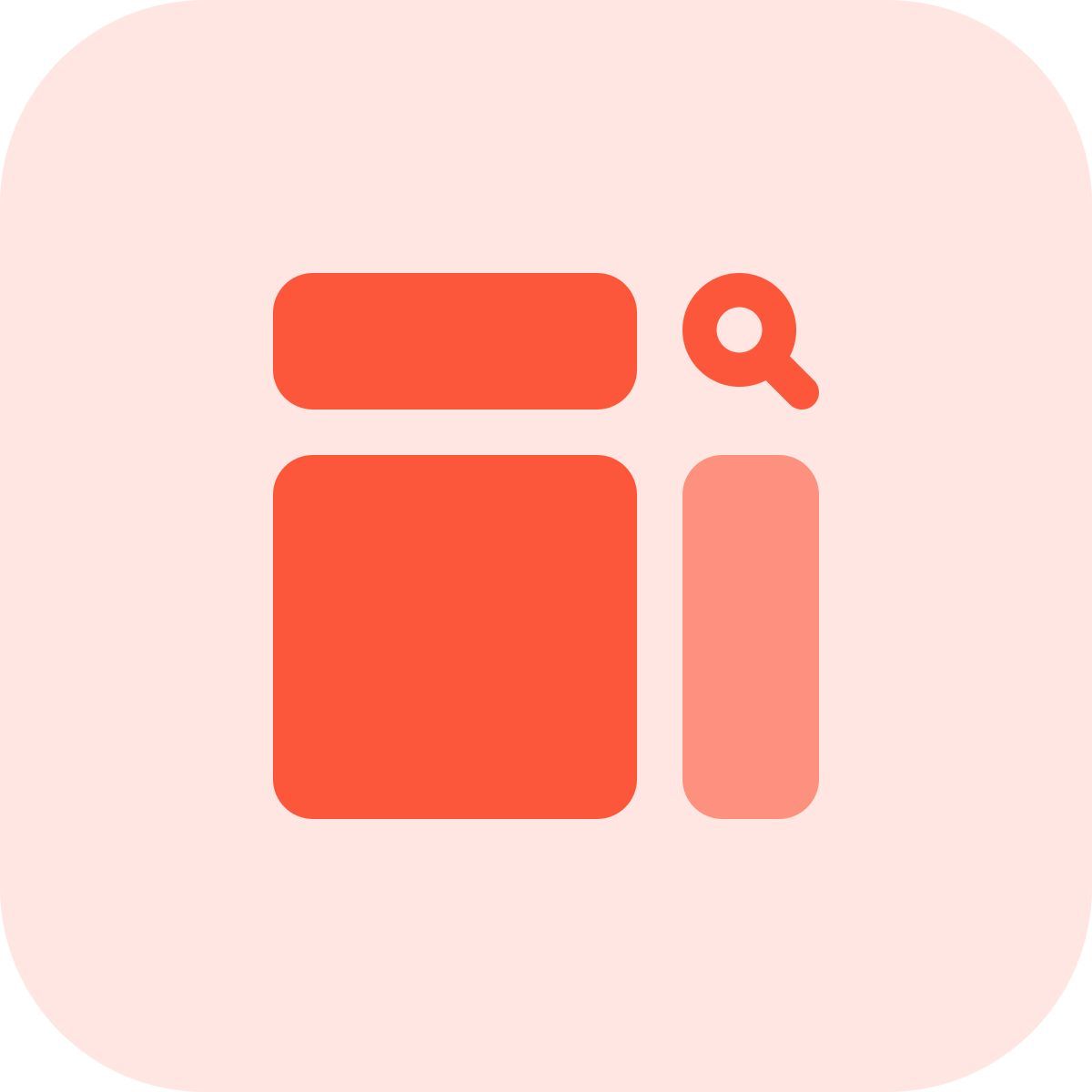 comparaison des résultats de recherche icon