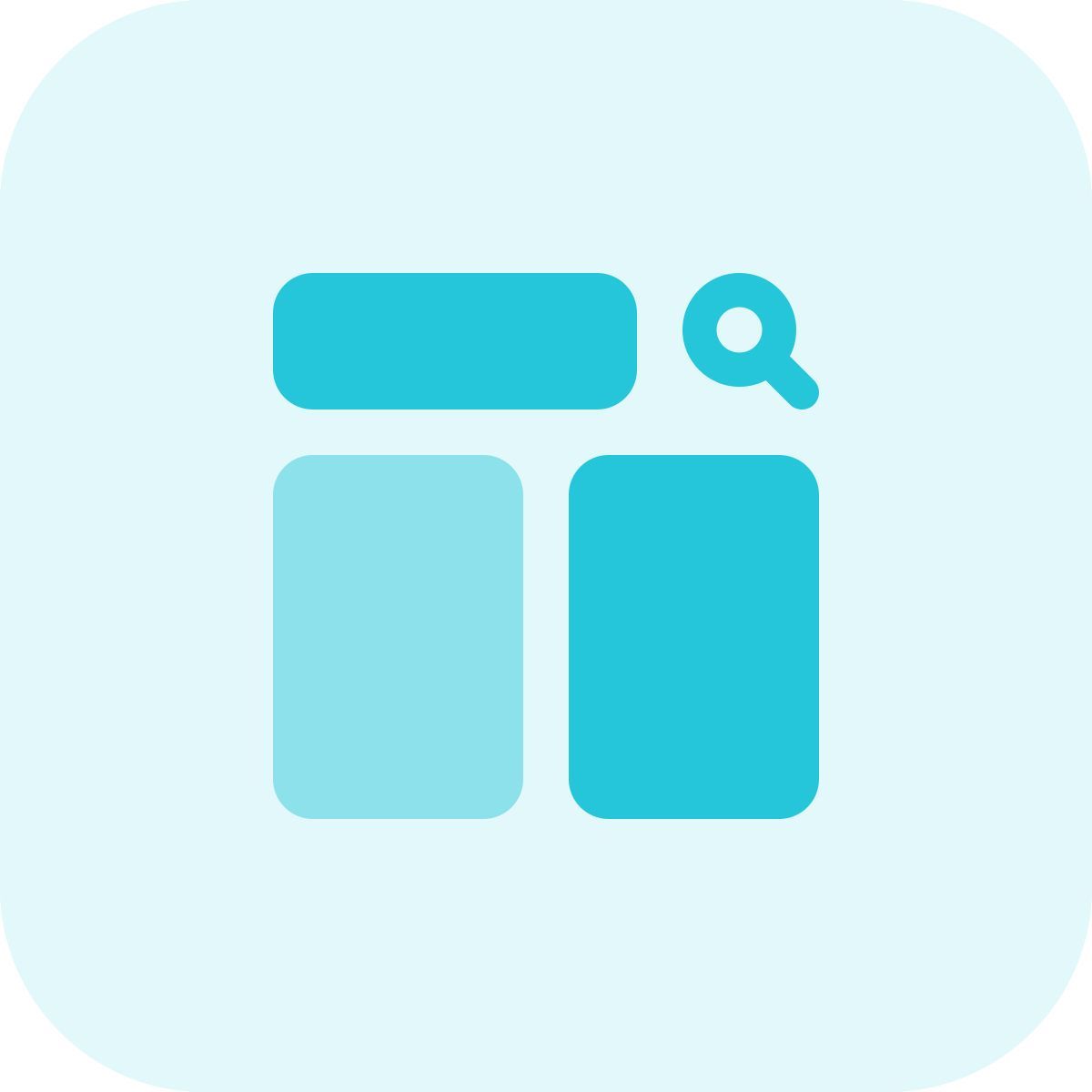 comparaison des résultats de recherche icon
