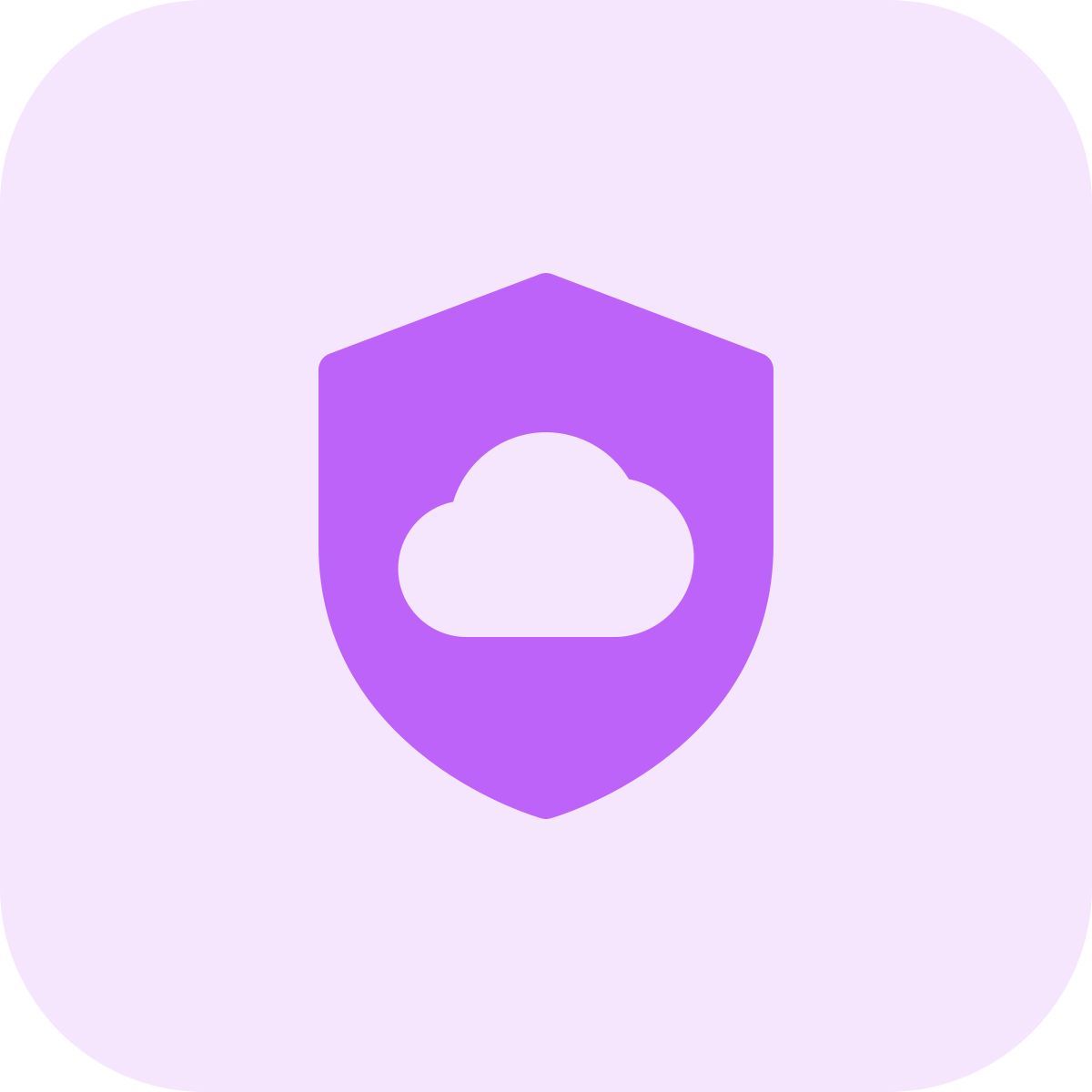 cloud security icon