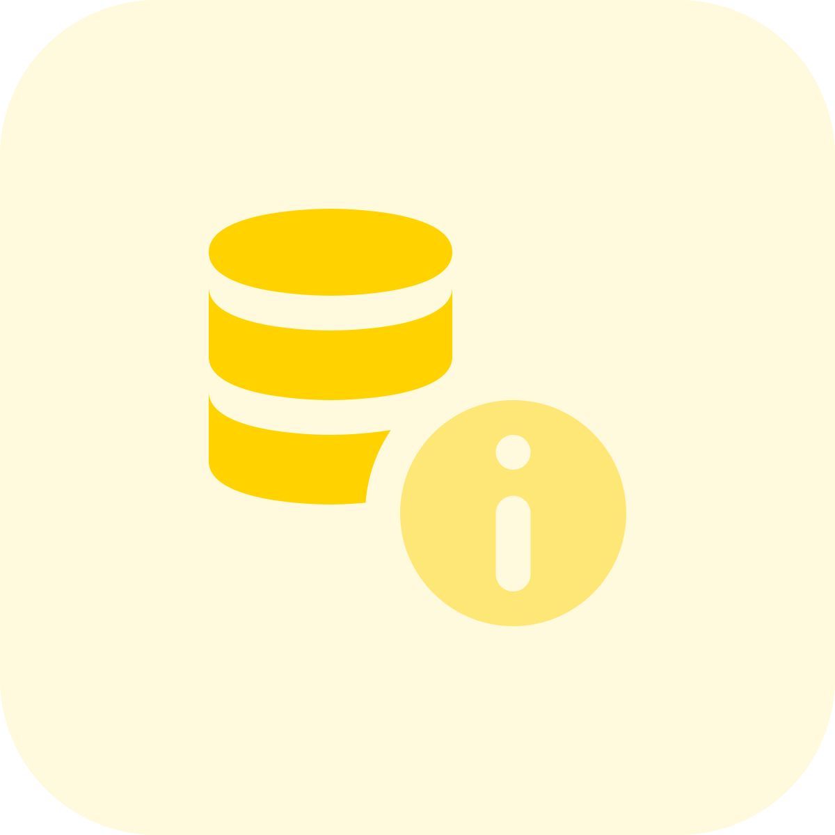 informazioni sul database icon